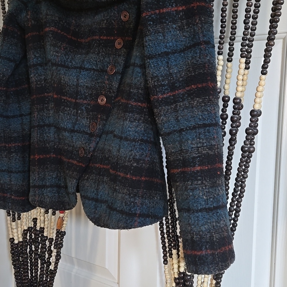 Retro Pink Martini Jacket with Cowl Neck - Picture 4 of 13